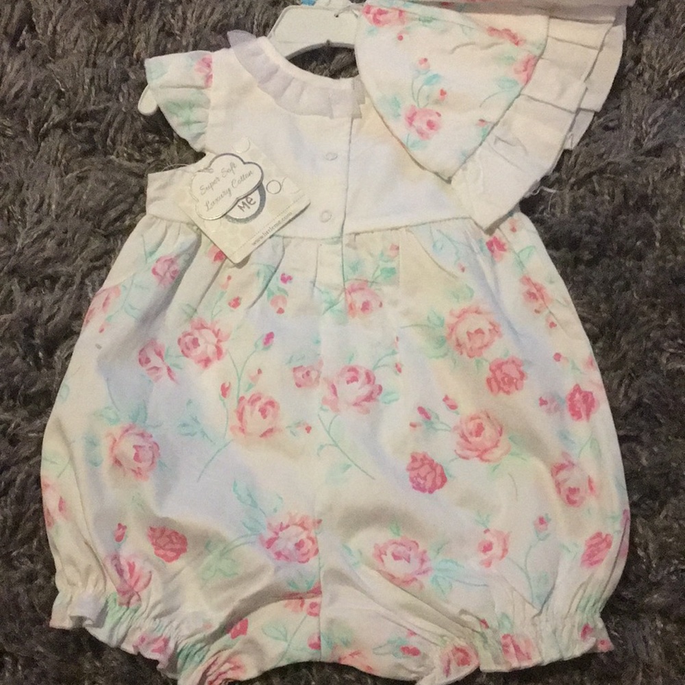 Little me one piece with HAT